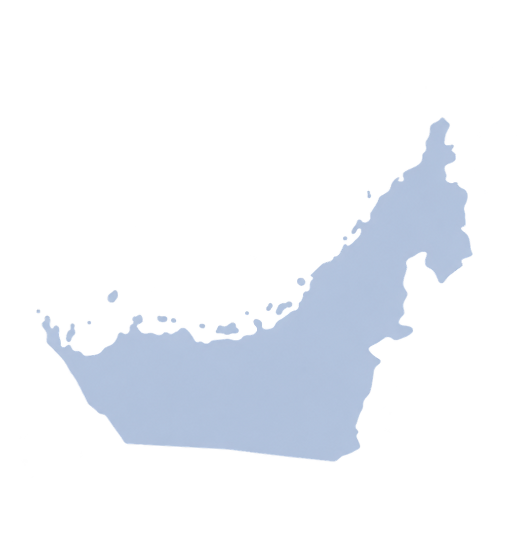 UAE map